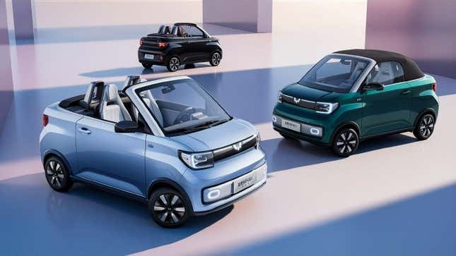 Image for article titled The New Mini EV Cabrio Is a Rare Convertible Electric Car, And Possibly the Cutest EV