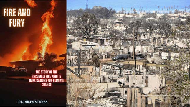 Image for article titled 'Nonfiction' Book About Maui Wildfire 'Smells of AI,' Gets Pulled From Amazon