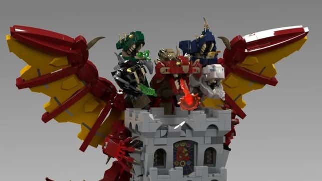 Lego best sale medieval dragon