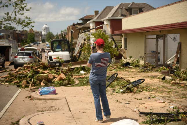 Image for article titled Photos: 12 days of powerful tornadoes from Texas to Pennsylvania