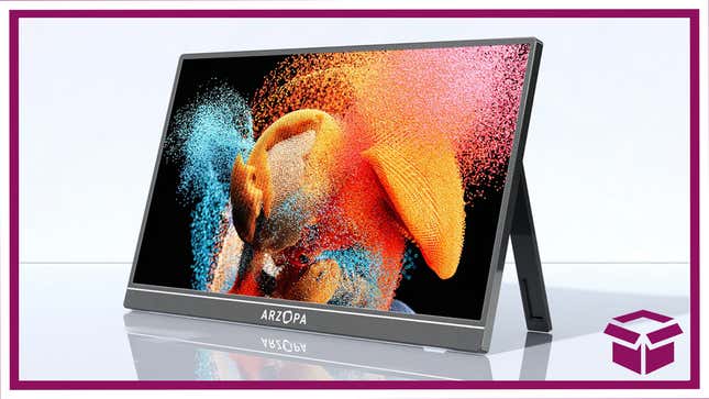 Arzopa’s portable monitor is full-HD, ultra-thin, and works across PCs, Macs, smartphones, and gaming consoles.