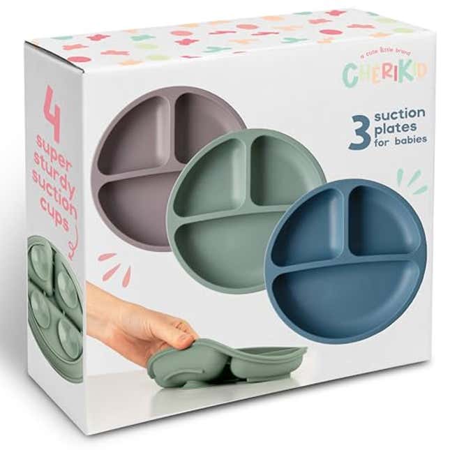 Image for article titled ChériKid Suction Plates for Baby, Now 40% Off