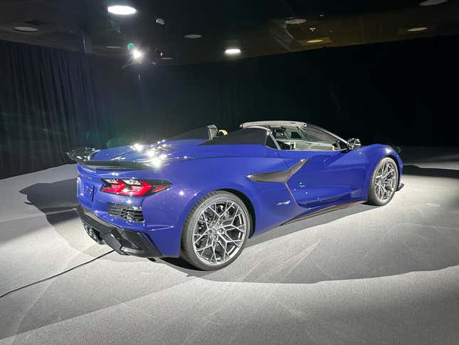 Image for article titled 1,064-horsepower 2025 Chevrolet Corvette ZR1 is a shock to the supercar system