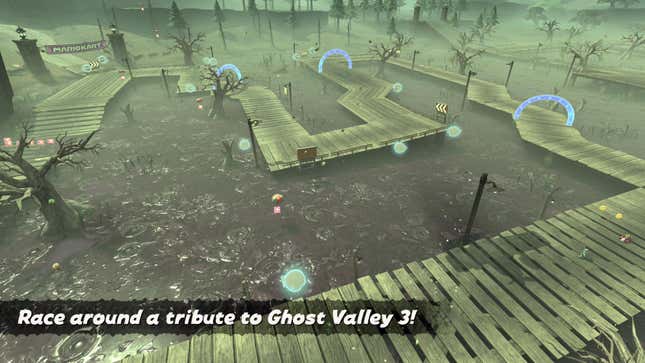 An overview of the Ghost Valley 3 tribute race.