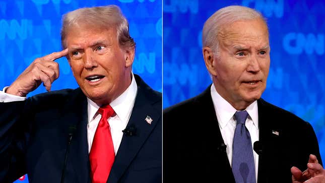 Image for article titled Fact Checking The Trump–Biden Debate On CNN