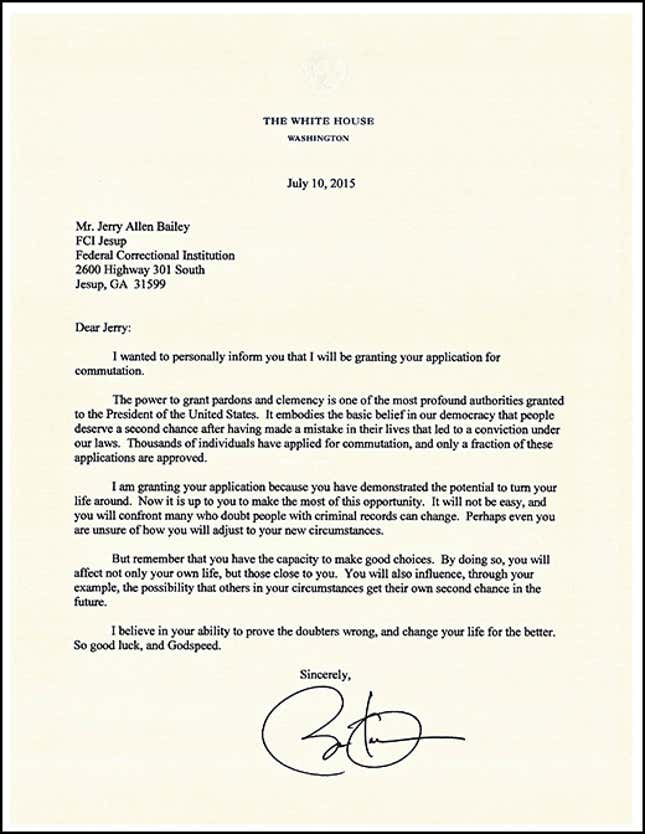 Image for article titled Obama grants clemency to 46 non-violent drug offenders