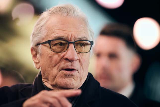 LONDON, ENGLAND - MARCH 13: Robert De Niro attends “The Alto Knights” European Premiere at the Curzon Mayfair on March 13, 2025 in London, England. 