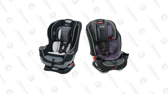 Graco Extend2Fit Convertible Car Seat | $189 | Amazon
Graco SlimFit 3-in-1 Car Seat | $133 | Amazon