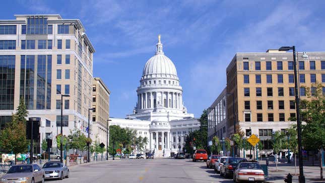 La capitale de l’État du Wisconsin