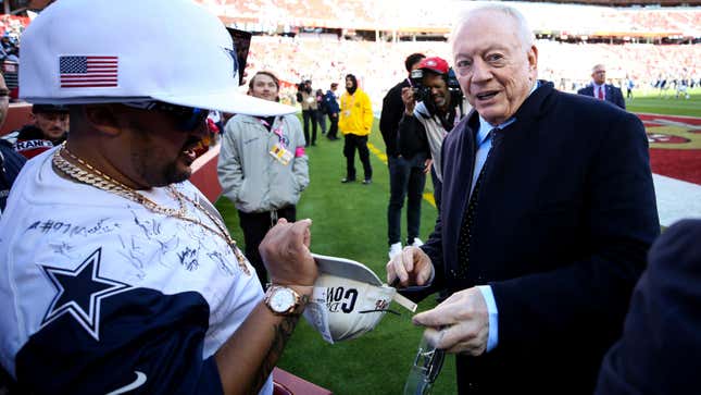 Image for article titled Whether he likes it or not, Jerry Jones has to take a paternity test