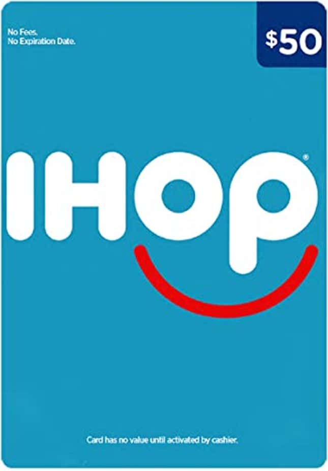 Image for article titled IHOP Gift Card $50, Now 20% Off