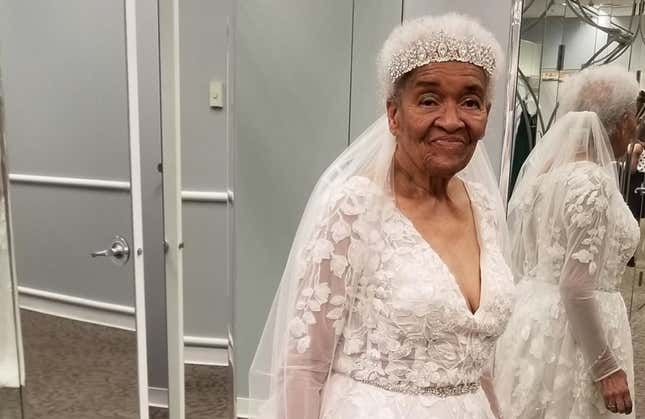 Image for article titled This 94-Year-Old Was Denied Her Wedding Fantasy by Jim Crow. Nearly 70 Years Later, She Got to Say Yes to the Dress