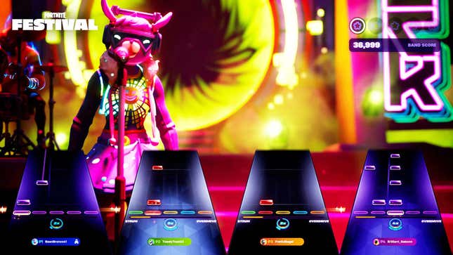 Image for article titled Fortnite&#39;s Music Mode Is More Like Rock Band After New Update