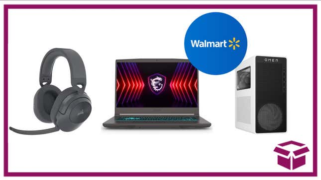 Image for article titled Save Big on Top Gaming Gear from Walmart Now: Score Headsets, Laptops, Desktops & More