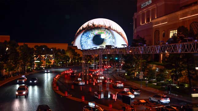 Image for article titled Report: Your Nude Body Currently Being Projected Onto Las Vegas Sphere