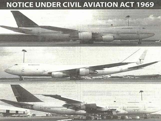 Image for article titled Do you know these planes? Kuala Lumpur has three orphaned 747s that nobody will claim