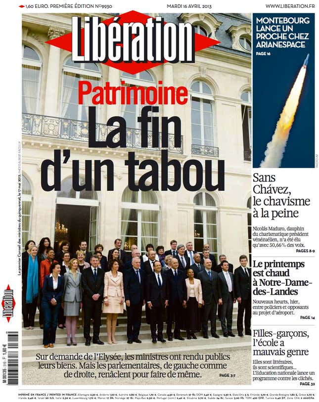 Liberacion front page