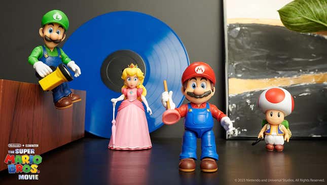 Super Mario Bros Movie action figures series 1