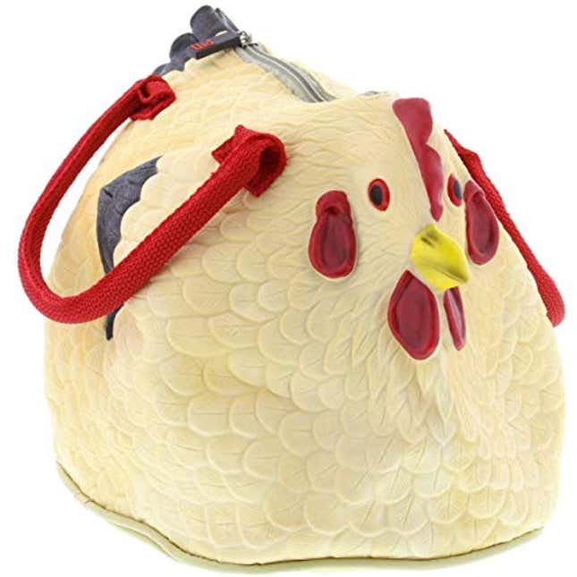 Image for article titled Embrace Your Quirky with a Rubber Chicken Purse