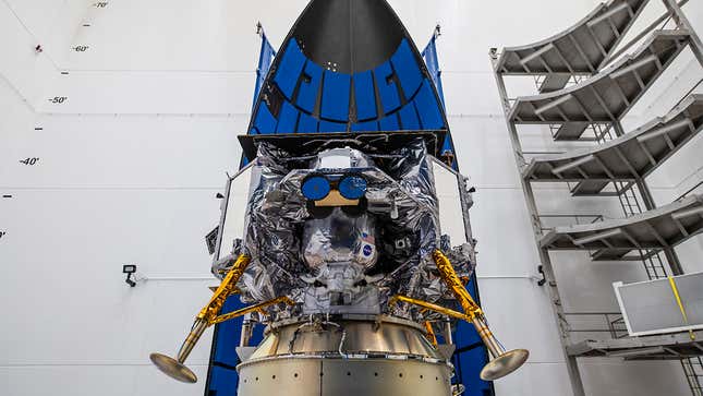 تم دمج مركبة الهبوط القمرية Peregrine مع Vulcan Centaur التابع لشركة ULA. 