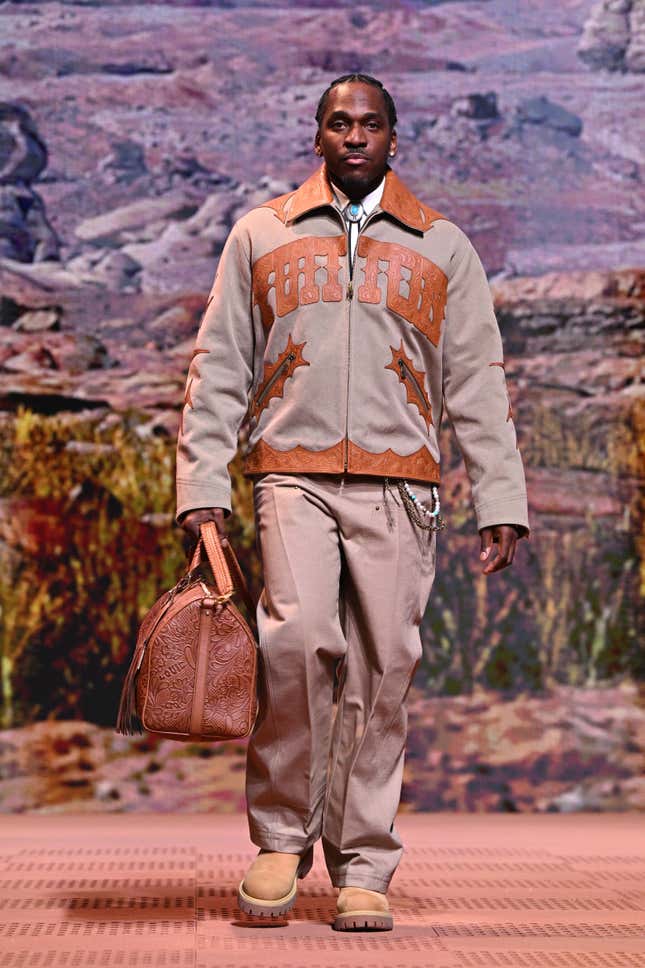 Image for article titled Our 40 Favorite Looks From Pharrell&#39;s Paris Fashion Week Runway Show