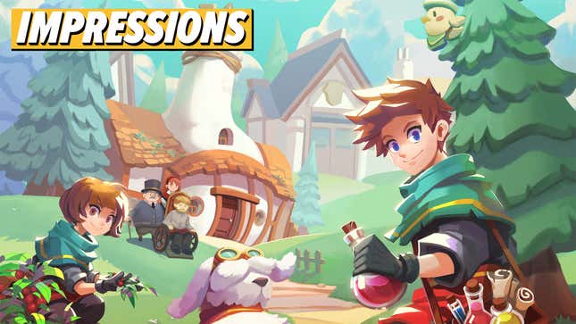 A Life Sim Where You Mix Potions For Townsfolk And Healthcare Doesn't Blow