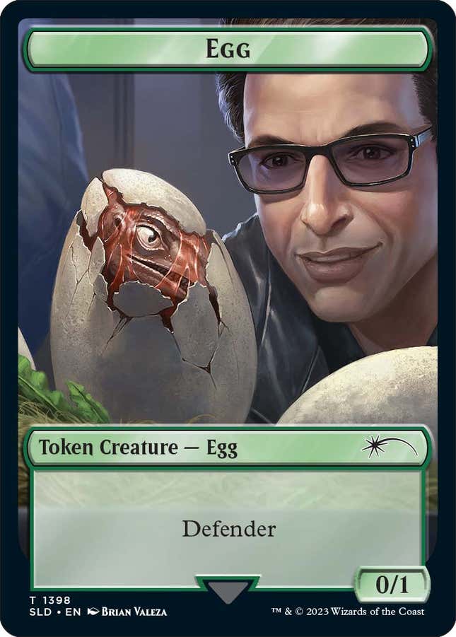 Image for article titled Magic: The Gathering&#39;s Secret Lair Anniversary Is Full of Sexy Ian Malcolm