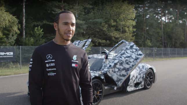 Image for article titled F1 Champ Lewis Hamilton Says Hypercars Are Boring, Buy Classic Cars And Art Instead