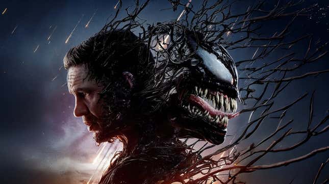 Tom Hardy appears on the poster for Venom 3