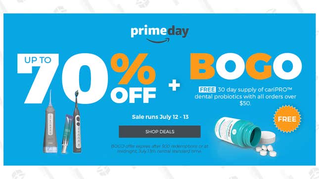 Image for article titled Prime Day Sale 2022: Smile Brilliant Oral Care&#39;s Prime Day Deal Starts Now, Giving Up To 70% Off