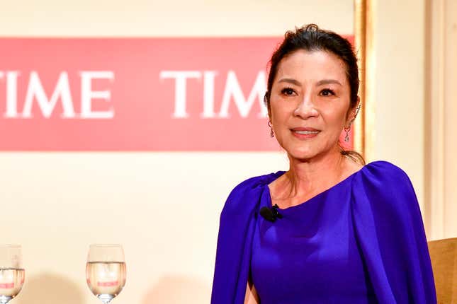 Michelle Yeoh at the Time Person of the Year reception