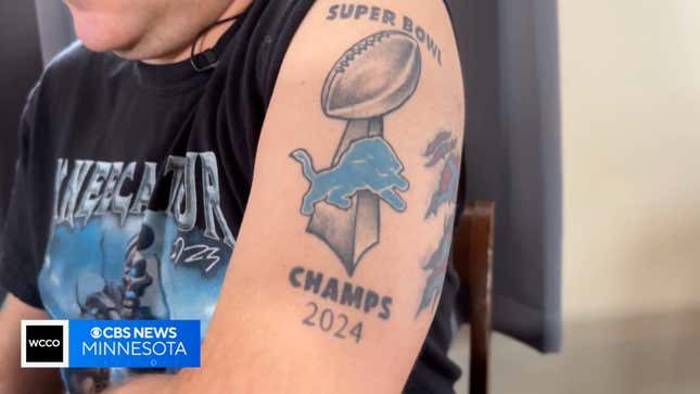 Image for article titled If Detroit doesn&#39;t win Sunday, this Lions fan is gonna look silly