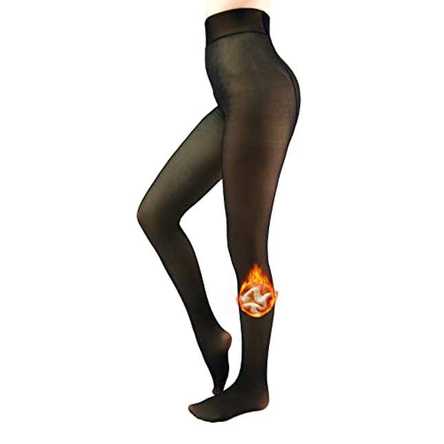 Image for article titled X-CHENG Fleece Lined Tights Sheer Women, Now 10% Off