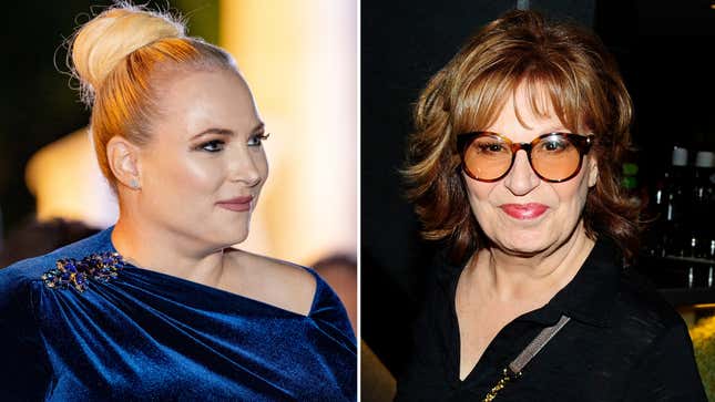 Image for article titled Meghan McCain Recounts Sobbing and 'Lactating on Air' After Joy Behar Said No One Missed Her