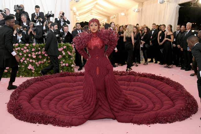 Image for article titled Cardi B Killed it At the Met Gala, Here&#39;s Other Fly Red Carpet Looks from Her