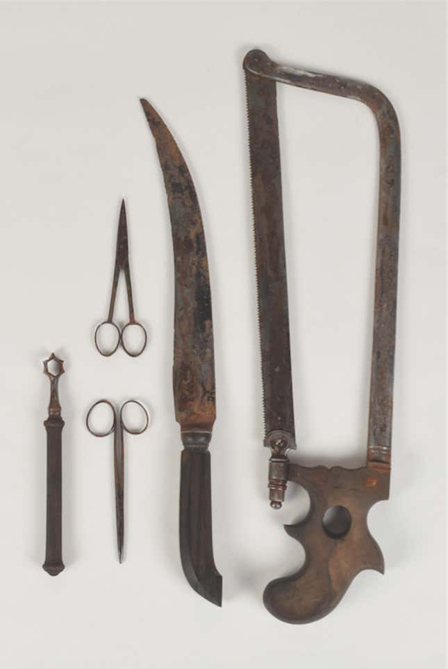 Contents of Warren’s second kit.