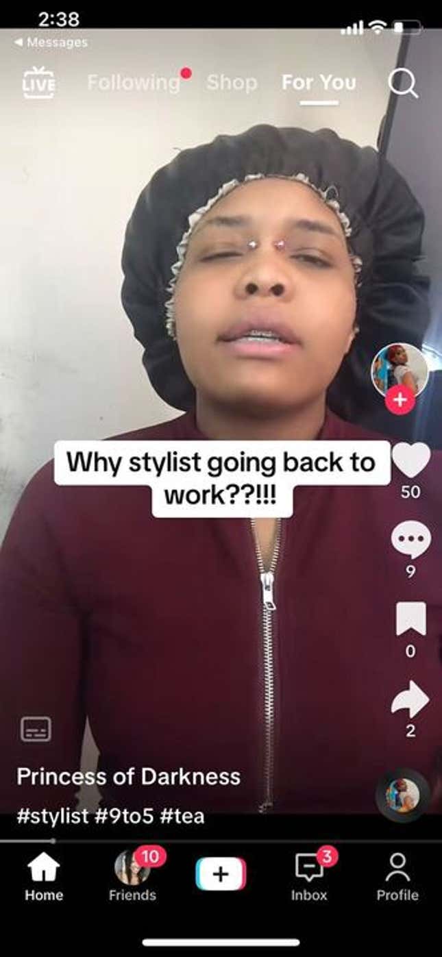 Image for article titled Are Fed up Customers Sending Greedy Hair Stylists Back to 9 to 5 Jobs! Tiktok Says "Yes!"