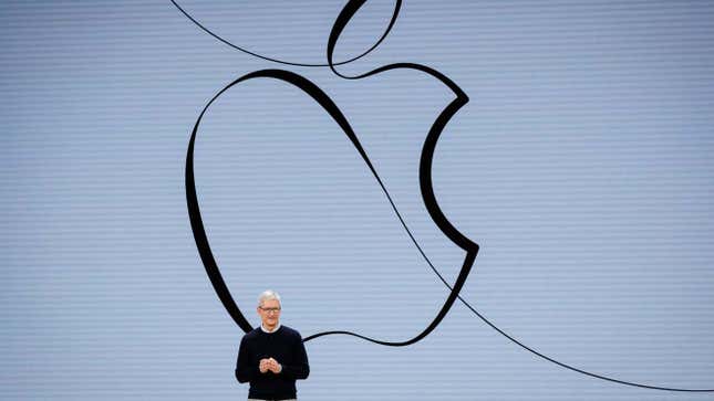 Tim Cook'un bir resmi