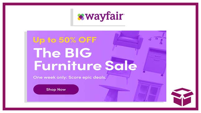 50 off deals furniture sale