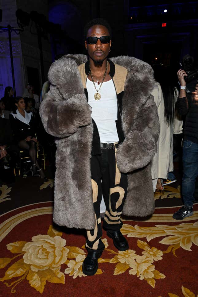 Image for article titled What Black Celebs Are Wearing to NY Fashion Week