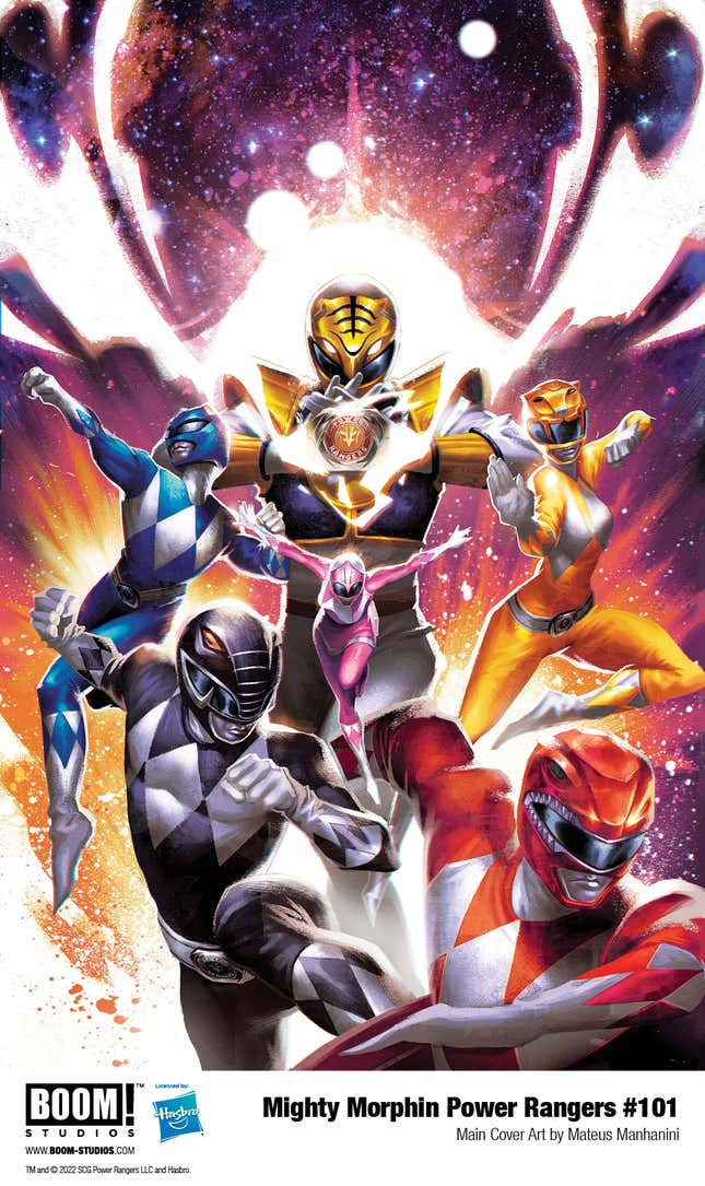 Power Rangers Gets New Creative Team, TMNT Crossover Sequel