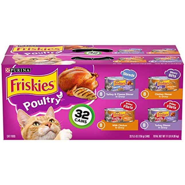 Purina Friskies Gravy Wet Cat Food Variety Pack, Now 11% Off