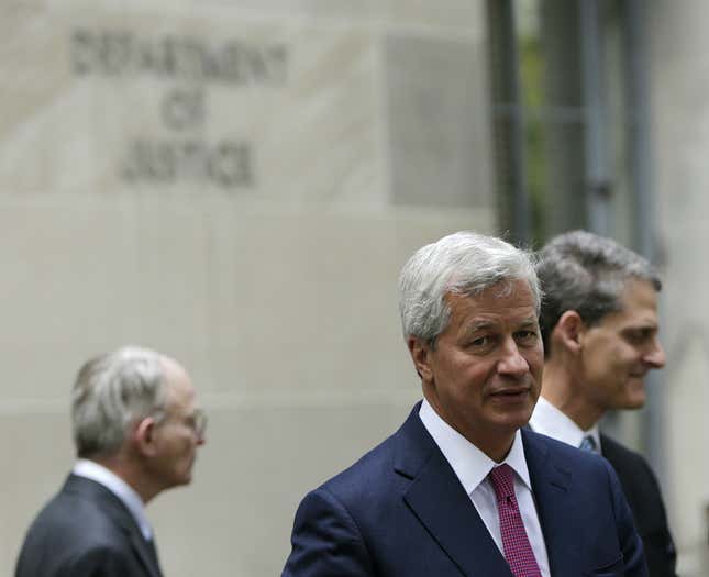 jp morgan jamie dimon fine regulators legal trouble