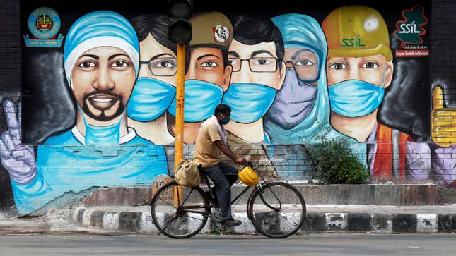 Spread of the coronavirus disease (COVID-19) in New Delhi