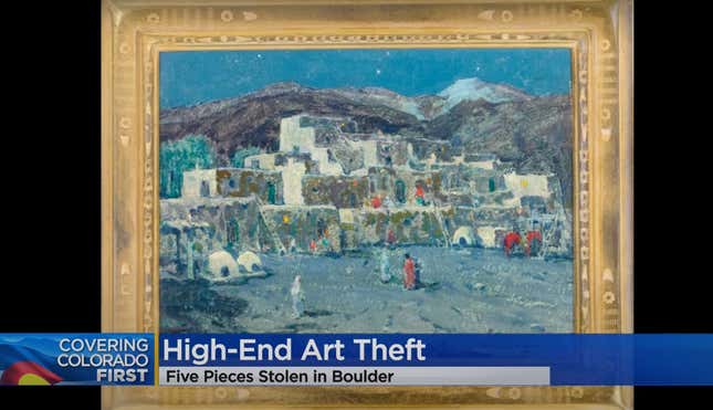 Image for article titled More Than $400,000 in Art Stolen From a Truck in Colorado