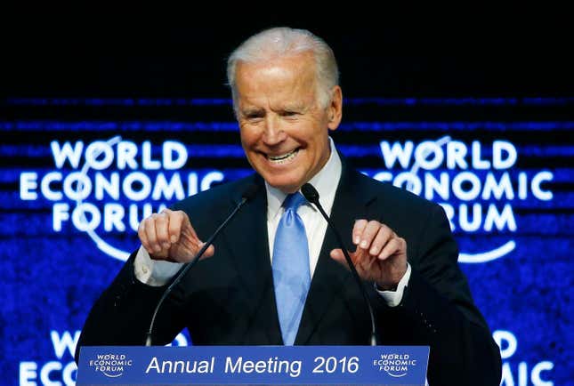 Image for article titled Photos: What everyone’s really saying at Davos, in body language