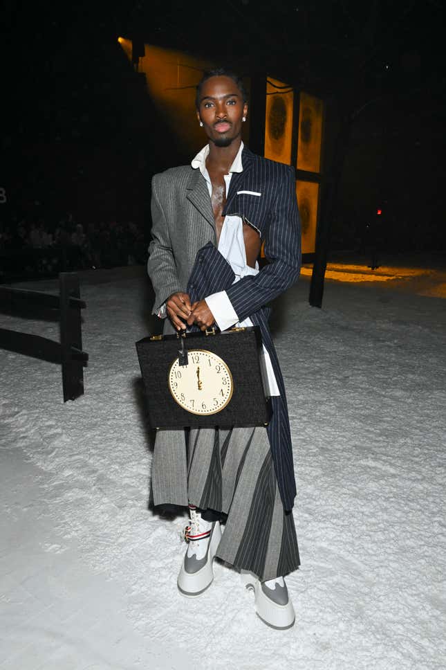 Image for article titled What Black Celebs Are Wearing to NY Fashion Week