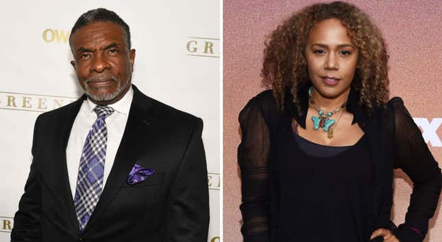 Keith David, left; Rachel True