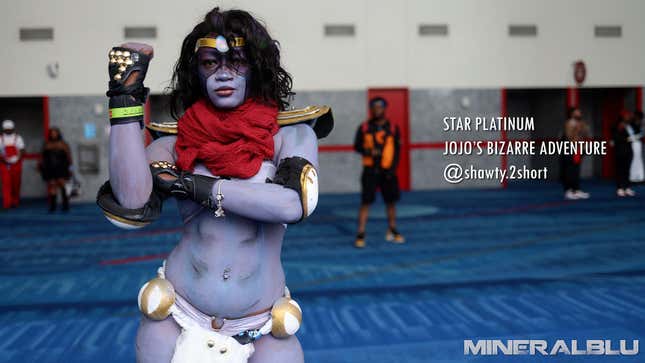 A cosplayer at Dream Con 2025