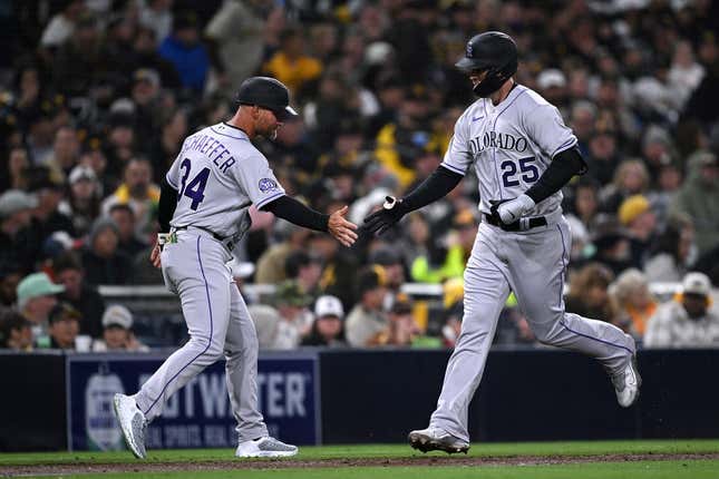 C.J. Cron's two-run homer (3), 04/01/2023